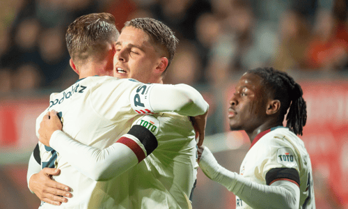 Luuk de Jong, Joey Veerman, Johan Bakayoko, PSV