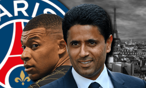 Kylian Mbappe, Nasser Al-Khelaifi, PSG