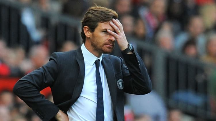 André Villas-Boas werd al na negen maanden ontslagen bij Chelsea