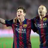 Lionel Messi and Andres Iniesta, Barcelona