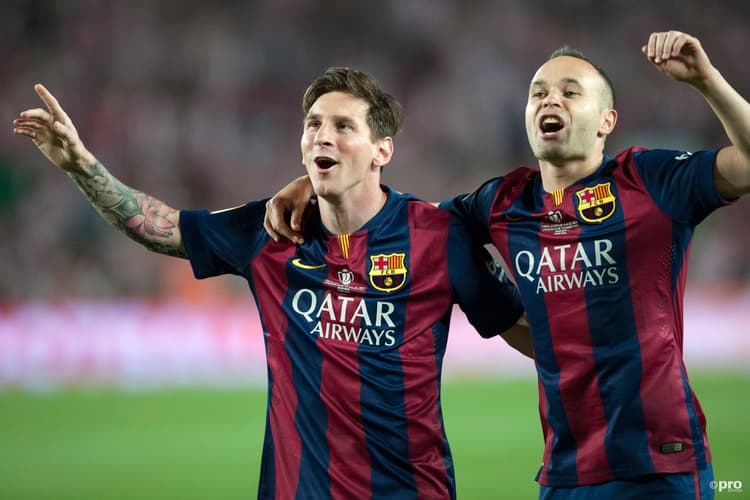 Lionel Messi and Andres Iniesta, Barcelona