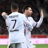 Lionel Messi, Kylian Mbappe, PSG, 2021/22. 