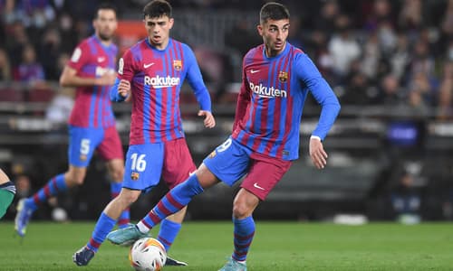 Ferran Torres and Pedri, Barcelona