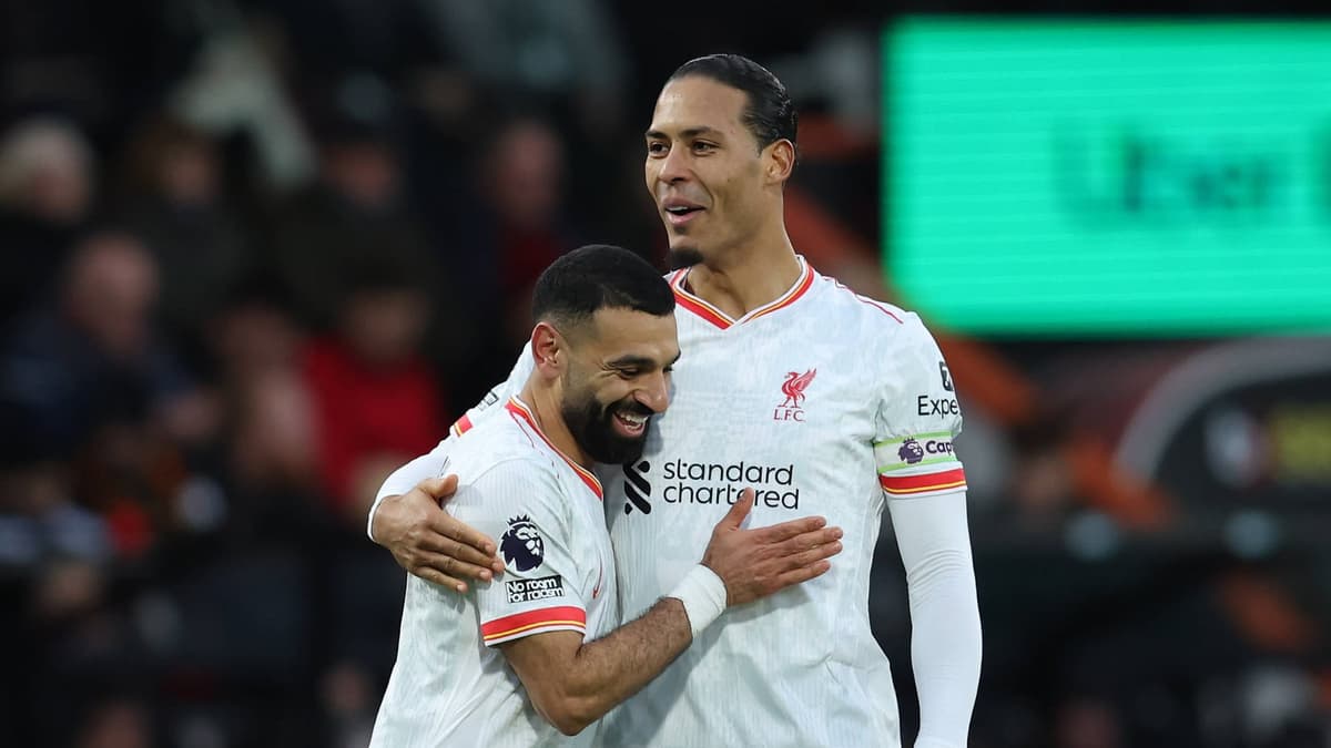 Mo Salah, Virgil van Dijk, Liverpool, 2024/25