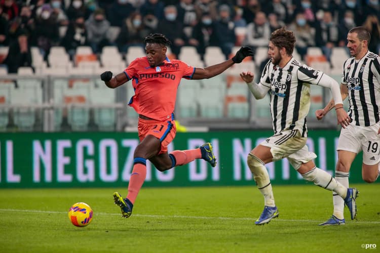 Zapata scored the winner at Juventus earlier in the season