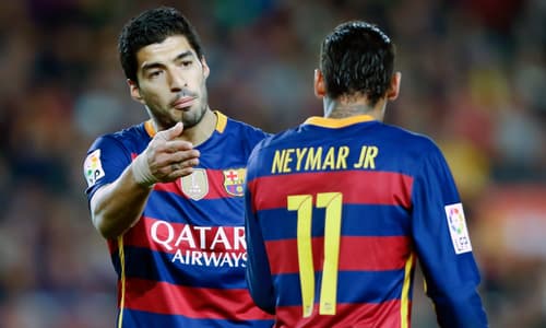 Luis Suarez, Neymar, Barcelona