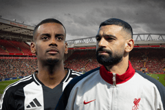 Alexander Isak, Mohamed Salah, Liverpool