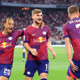 Xavi Simons, Timo Werner, Dani Olmo, RB Leipzig