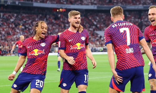 Xavi Simons, Timo Werner, Dani Olmo, RB Leipzig