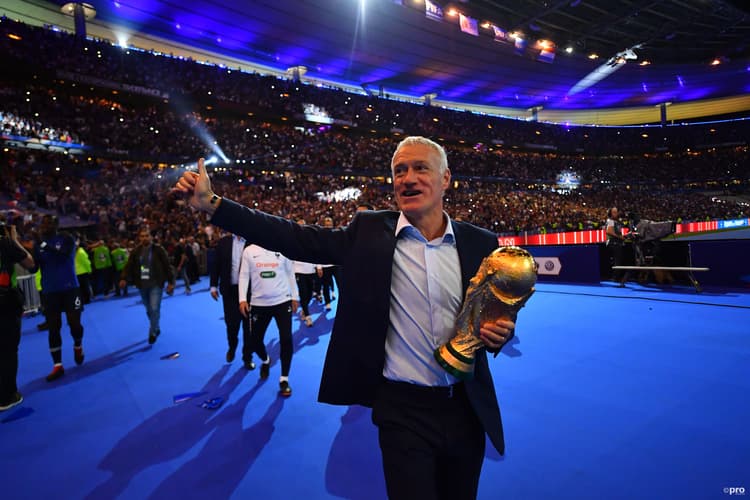 Didier Deschamps came close to winning back-to-back World Cups with France