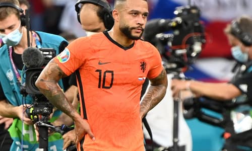 Memphis Depay, Holland v Czech Republic, Euro 2020