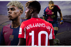 Nico Williams Barcelona Lamine Yamal Raphinha