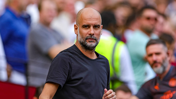 Pep Guardiola started using four centre-backs last season