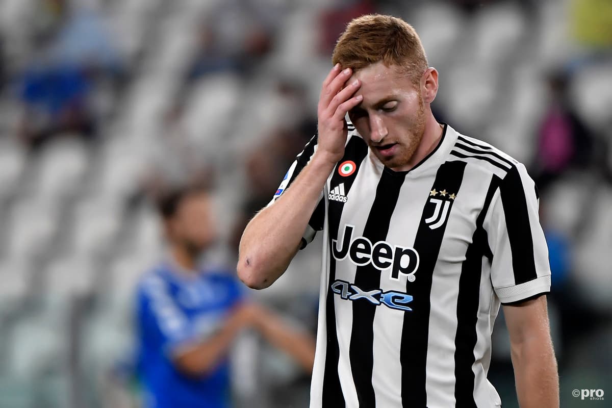 Dejan Kulusevski reacts to Juventus' Serie A loss to Empoli a day after losing Cristiano Ronaldo to man Utd