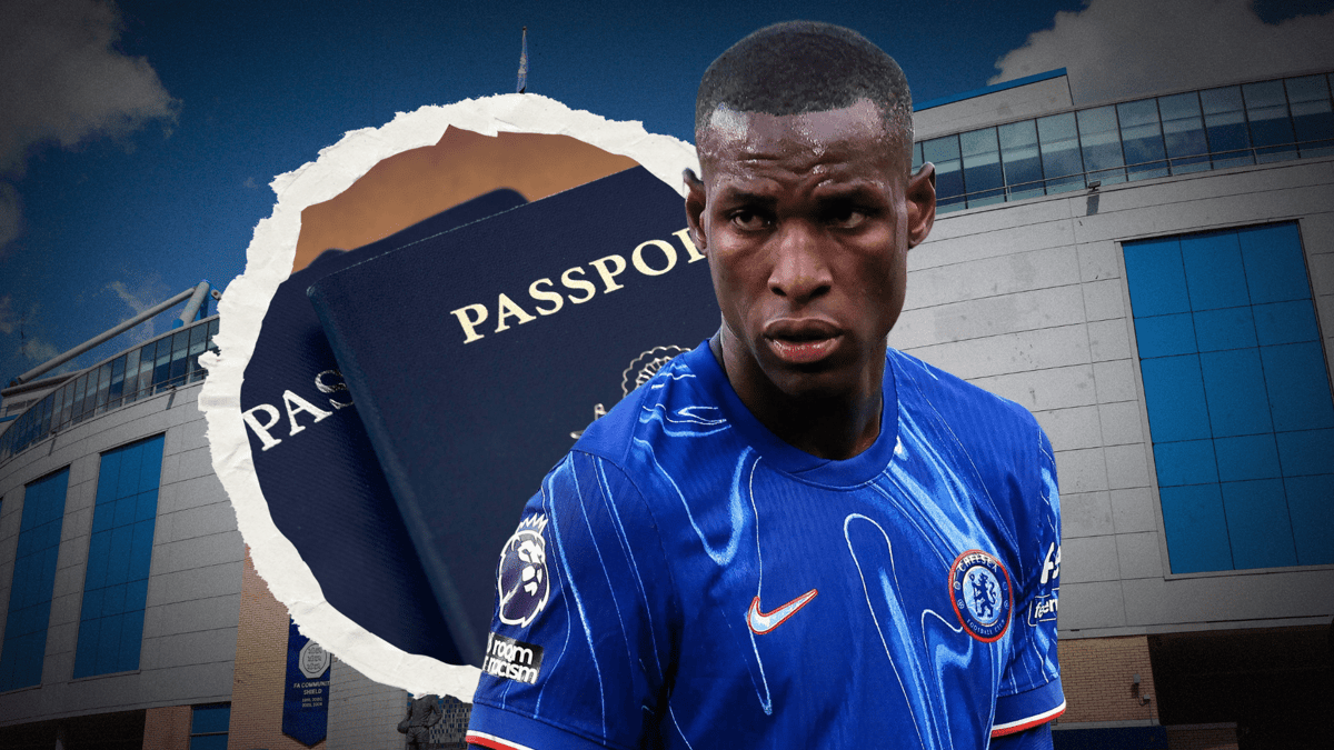 Nicolas Jackson, Chelsea, passport