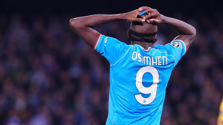 Victor Osimhen lijkt af te stevenen op een vertrek bij Napoli.
