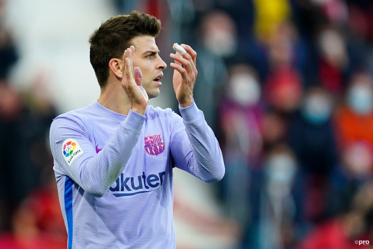 Gerard Pique, Osasuna v Barcelona