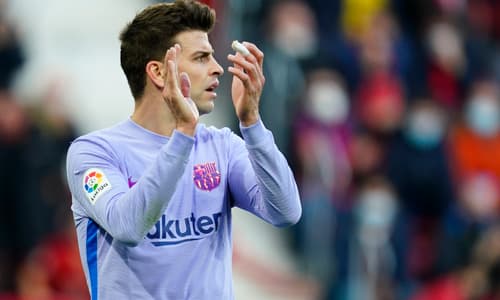 Gerard Pique, Osasuna v Barcelona
