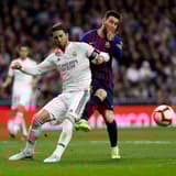 Sergio Ramos and Lionel Messi, the Clasico
