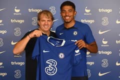 Wesley Fofana with Todd Boehly.