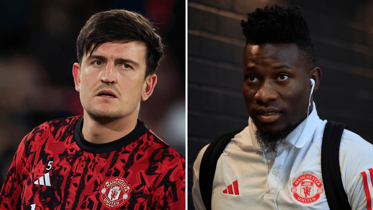 Harry Maguire, Andre Onana, Man Utd
