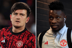 Harry Maguire, Andre Onana, Man Utd