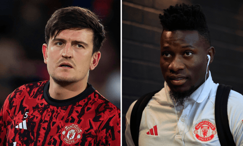 Harry Maguire, Andre Onana, Man Utd