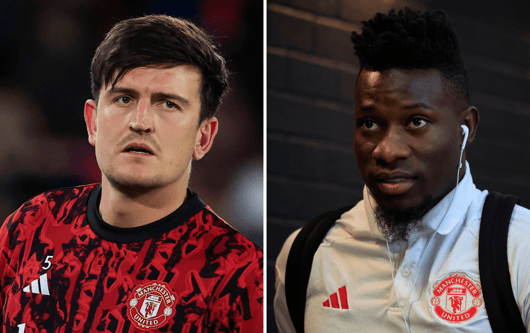 Harry Maguire, Andre Onana, Man Utd