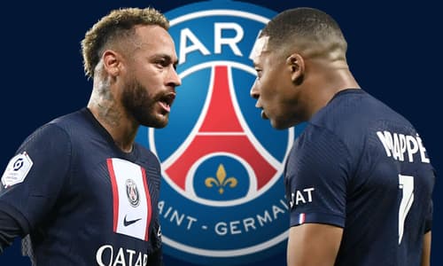 Neymar, Kylian Mbappe, PSG, 2022/23