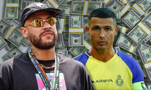 Neymar and Cristiano Ronaldo are the best-paid players in the world