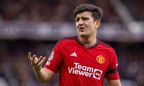 Manchester United's Harry Maguire