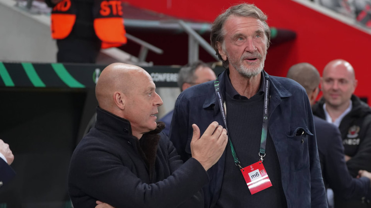 INEOS chiefs Sir Dave Brailsford and Sir Jim Ratcliffe
