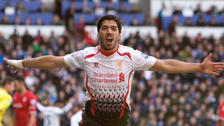 Luis Suarez has played for Atletico Madrid, Barcelona and Liverpool.