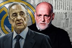 Javier Tebas and Florentino Perez