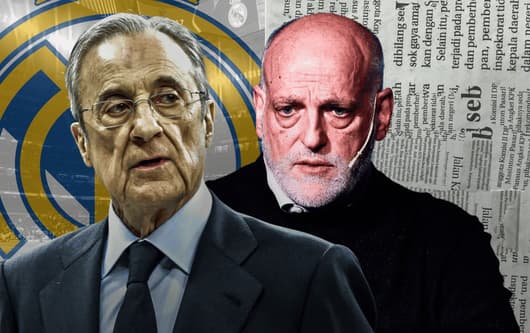 Javier Tebas and Florentino Perez