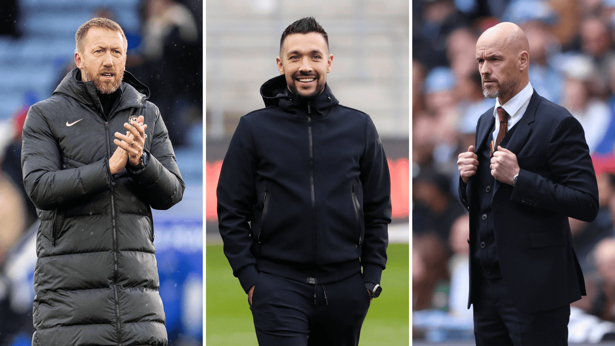 Graham Potter, Francesco Farioli, Erik ten Hag