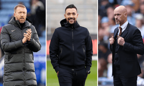 Graham Potter, Francesco Farioli, Erik ten Hag