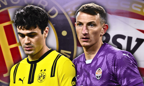 Giovanni Reyna, Dmytro Riznyk, Feyenoord, PSV