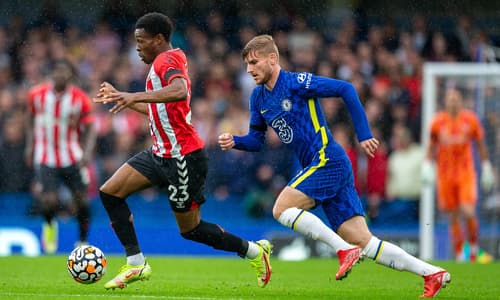 Timo Werner, Chelsea v Southampton