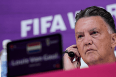 Van Gaal persconferentie WK 2022