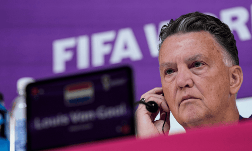 Van Gaal persconferentie WK 2022