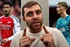 William Saliba, Fabrizio Romano, Dean Huijsen