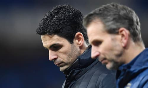 Arteta has come under fire at times as Arsenal boss
