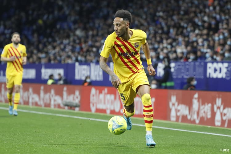 Pierre-Emerick Aubameyang, Barcelona, 2021/22