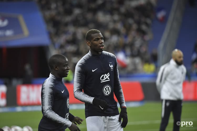 N'Golo Kante and Paul Pogba