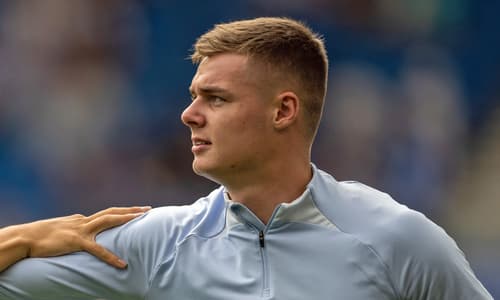 Brighton and Ireland youngster Evan Ferguson.