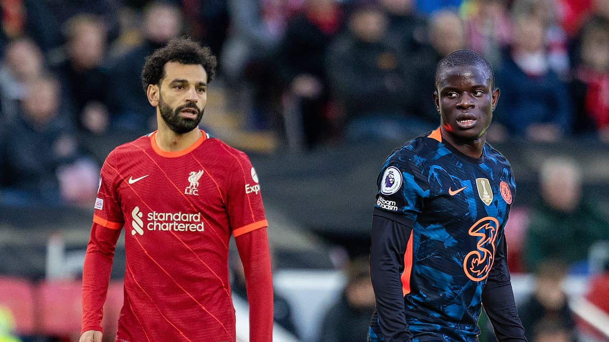 Mohamed Salah and N'Golo Kante