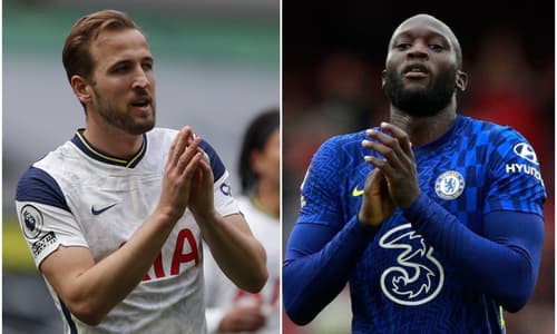 Harry Kane and Romelu Lukaku