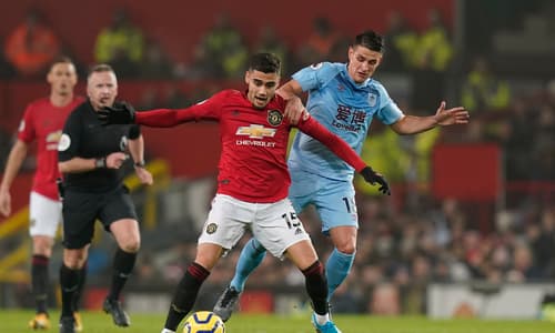 Andreas Pereira playing for Man Utd