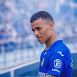 Getafe's on-loan Manchester United striker Mason Greenwood